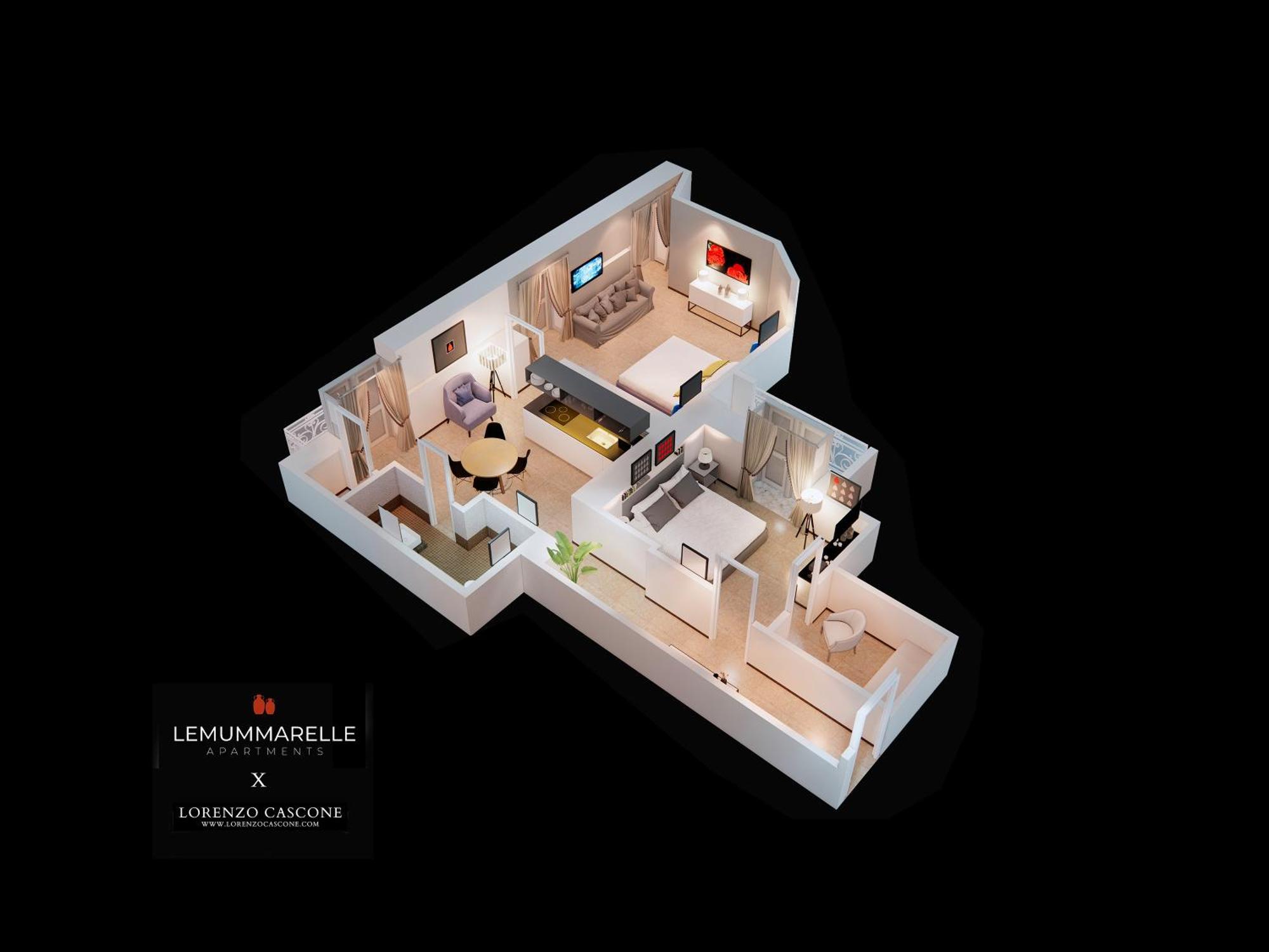Le Mummarelle Apartments Наполи Екстериор снимка
